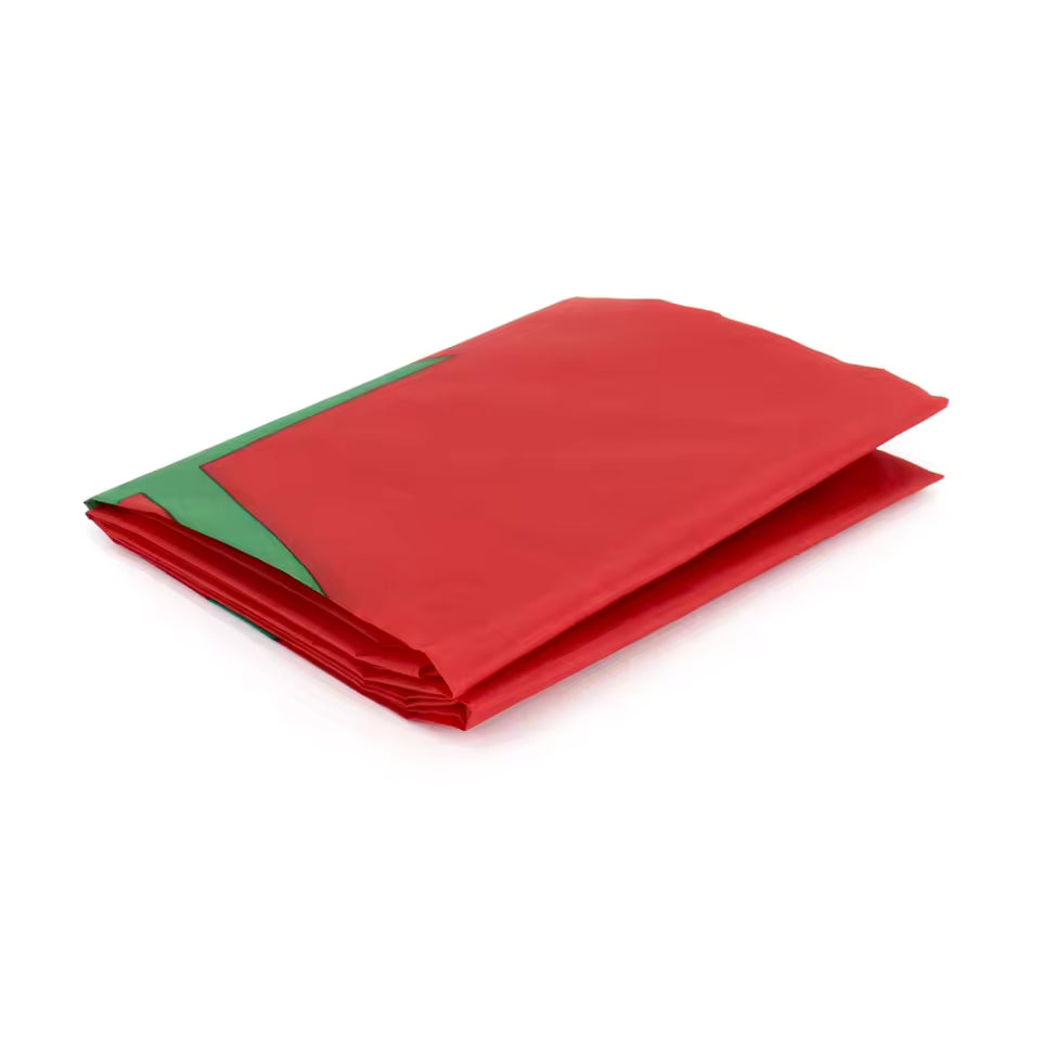 Marokko Flagge 90x150 cm – Robuste Hissfahne mit Ösen zur Befestigung