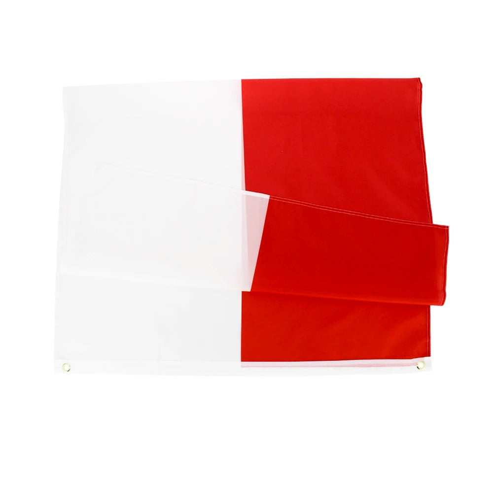 Polen Flagge 90x150 cm – Polyester Nationalfahne mit Ösen