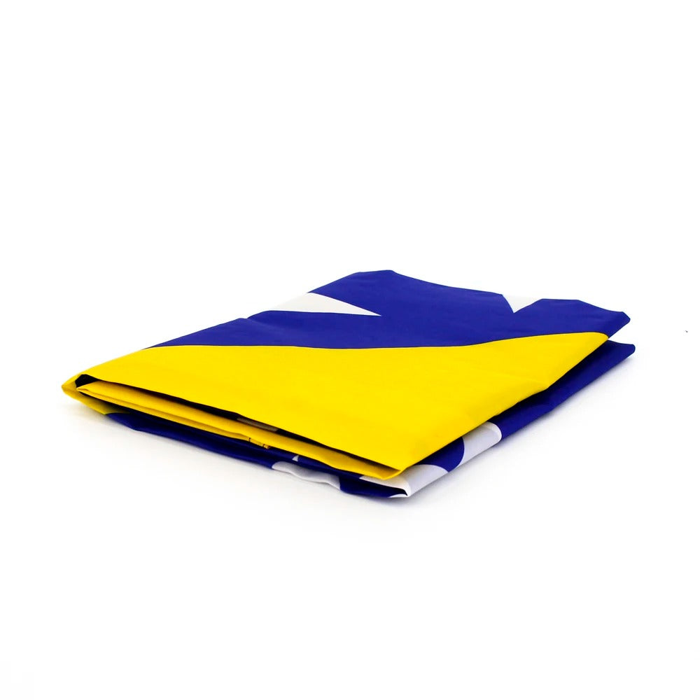 Bosnien Flagge 90x150 cm – Polyesterfahne mit Metallösen