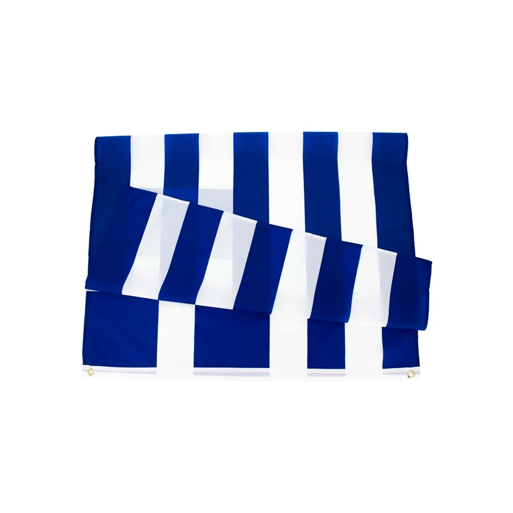 Griechenland Flagge 90x150 cm – Wetterfeste Polyesterfahne mit Ösen zur Aufhängung