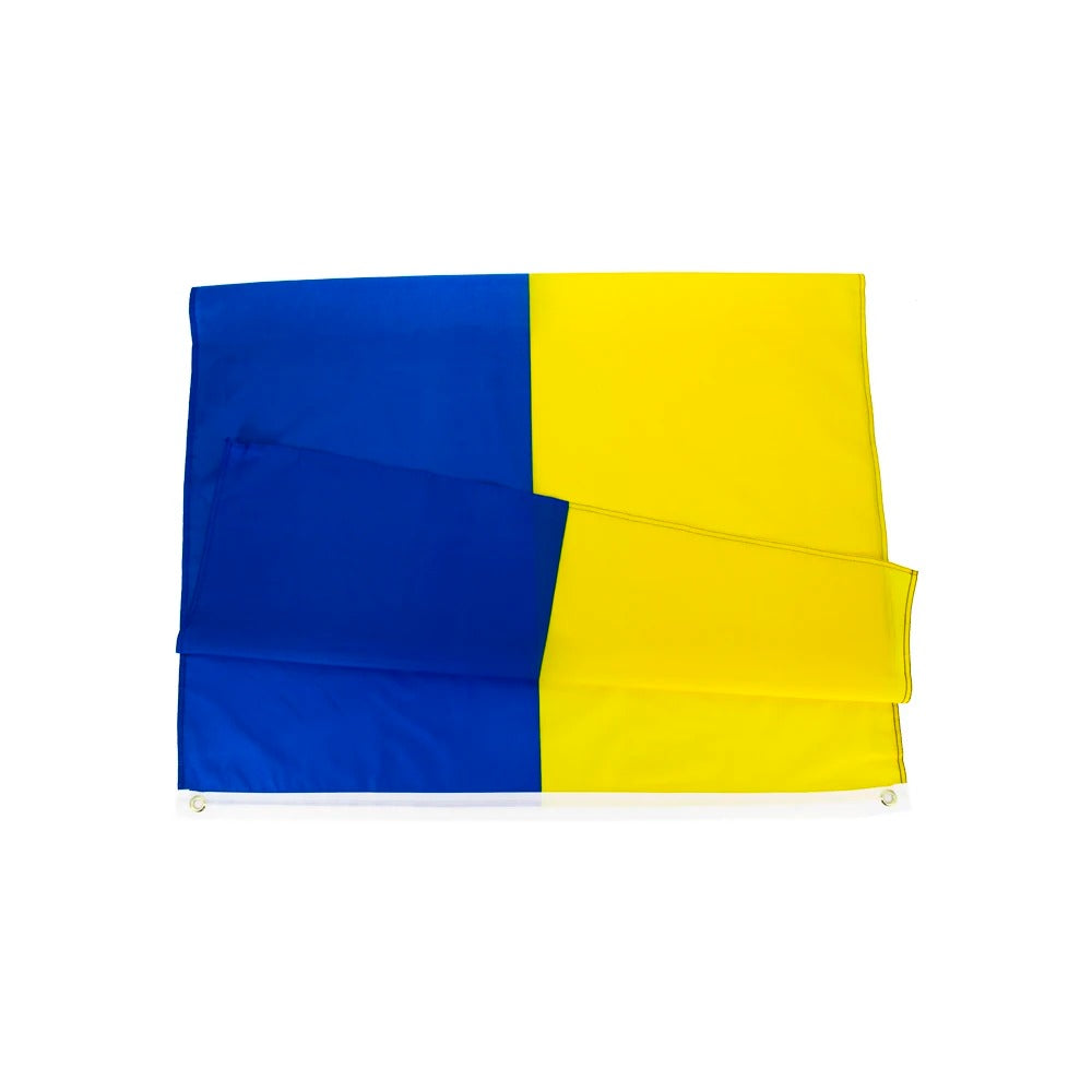 Ukraine Flagge 90 x 150 cm - Fahne aus Polyester für den Innen- und Aussenbereich