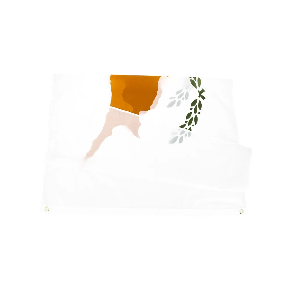 Zypern Flagge 90x150 cm – Polyesterfahne mit Ösen zur Befestigung