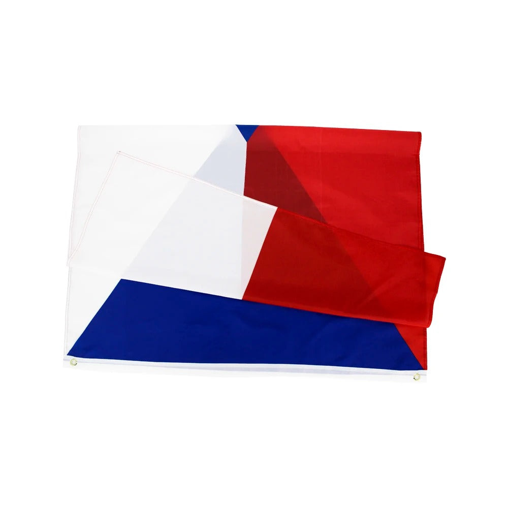 Tschechien Flagge 90x150 cm – Leichte Polyesterfahne mit Ösen
