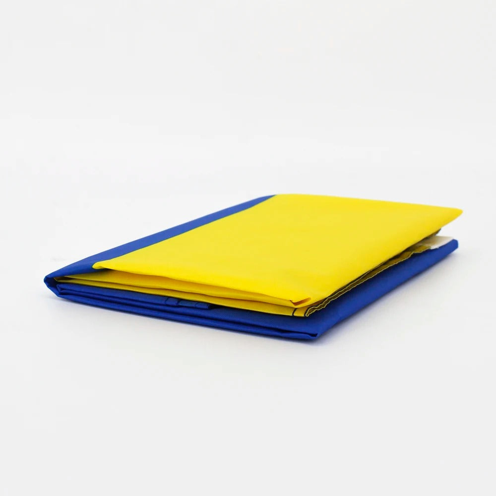 Ukraine Flagge 90 x 150 cm - Fahne aus Polyester für den Innen- und Aussenbereich