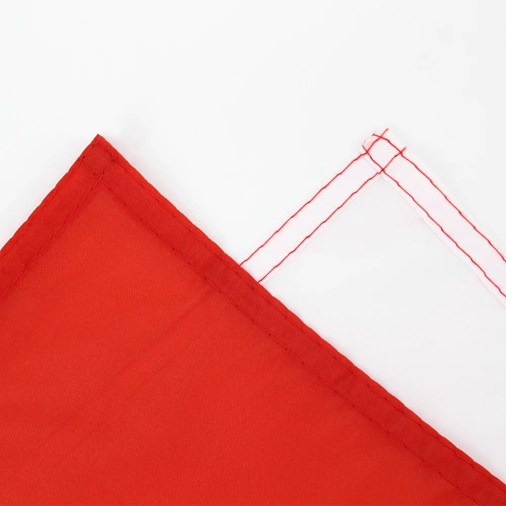 Monaco Fahne 90x150 cm – Polyesterflagge mit Metallösen