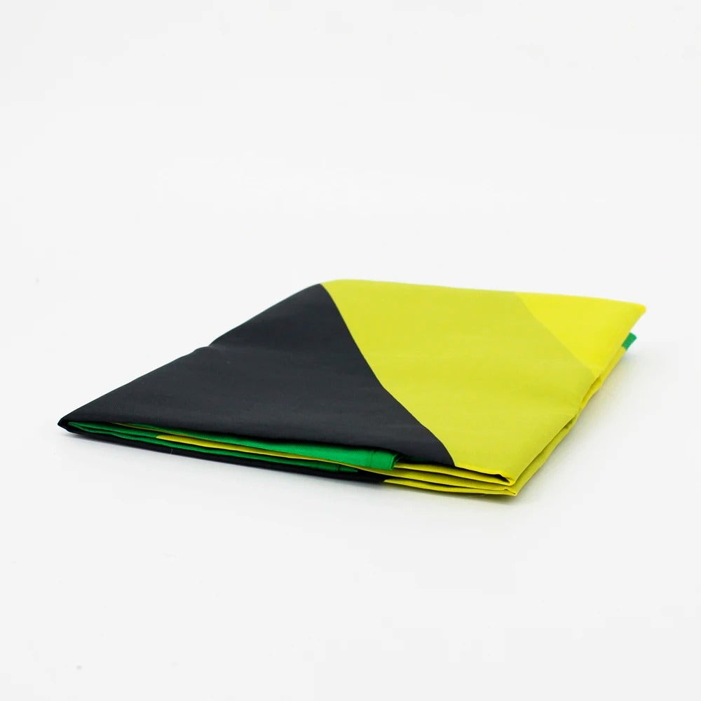 Jamaika Flagge 90x150 cm – Wetterfeste Polyesterfahne mit Ösen