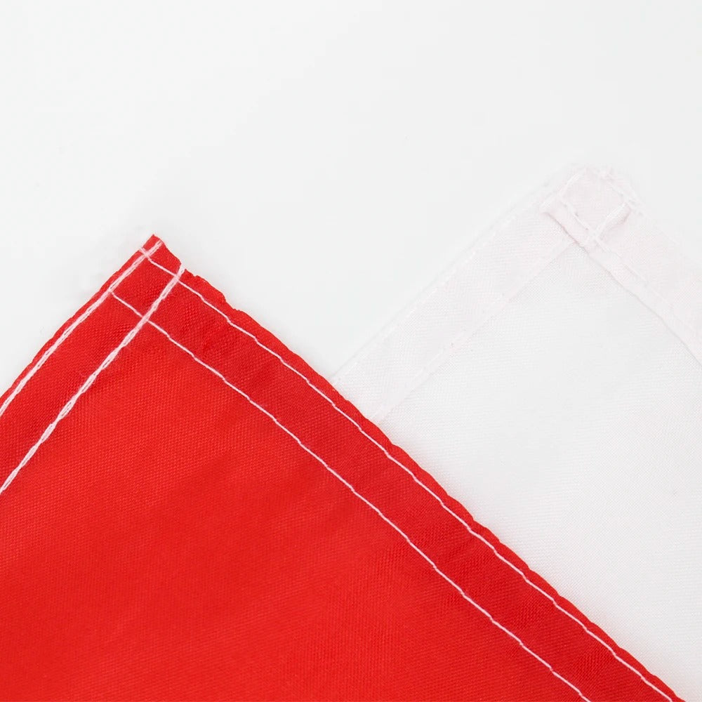 Serbien Flagge 90x150 cm – Wetterfeste Hissfahne mit 2 Ösen zur Befestigung