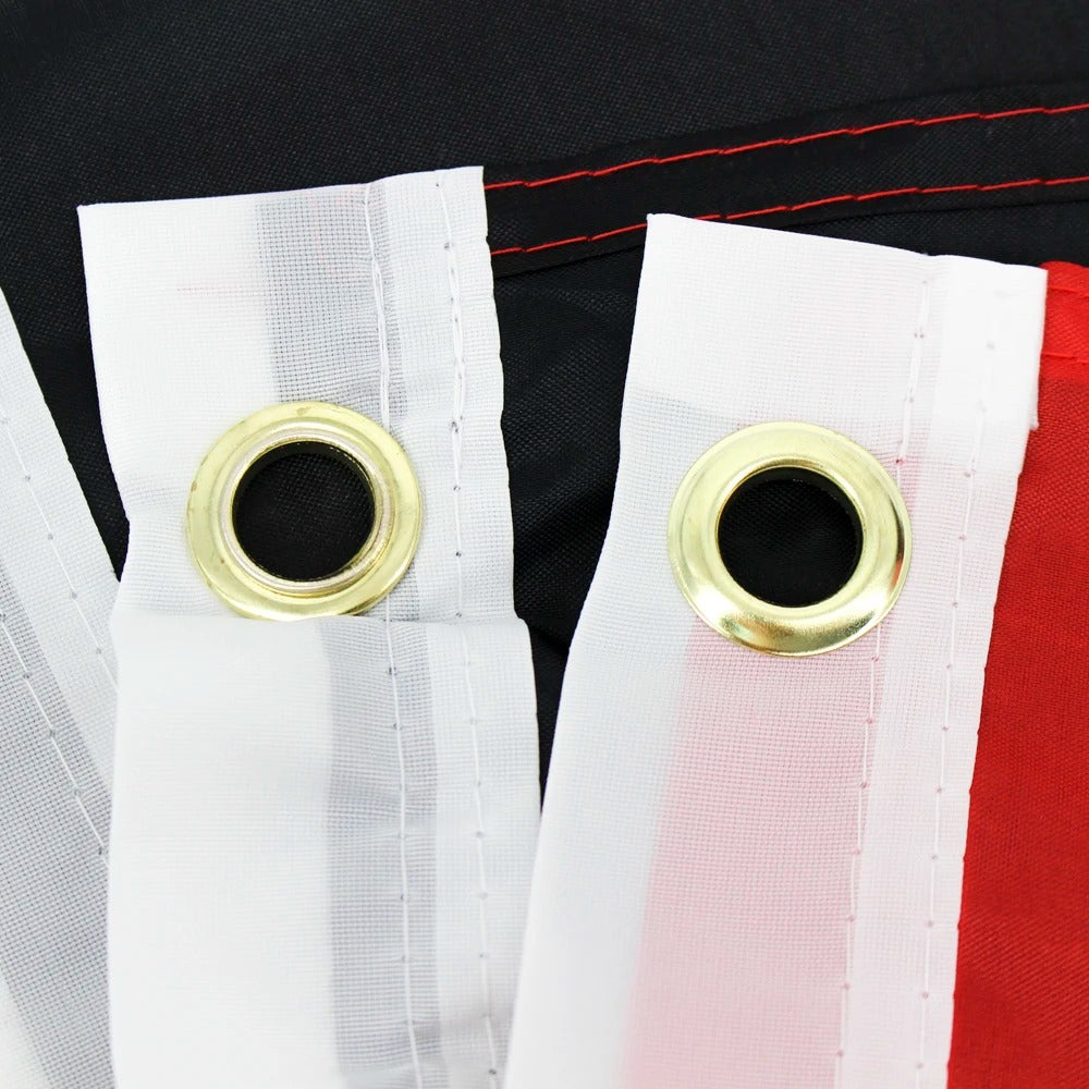 Irak Fahne 90x150 cm – Stabile Nationalflagge mit Metallösen zur Befestigung