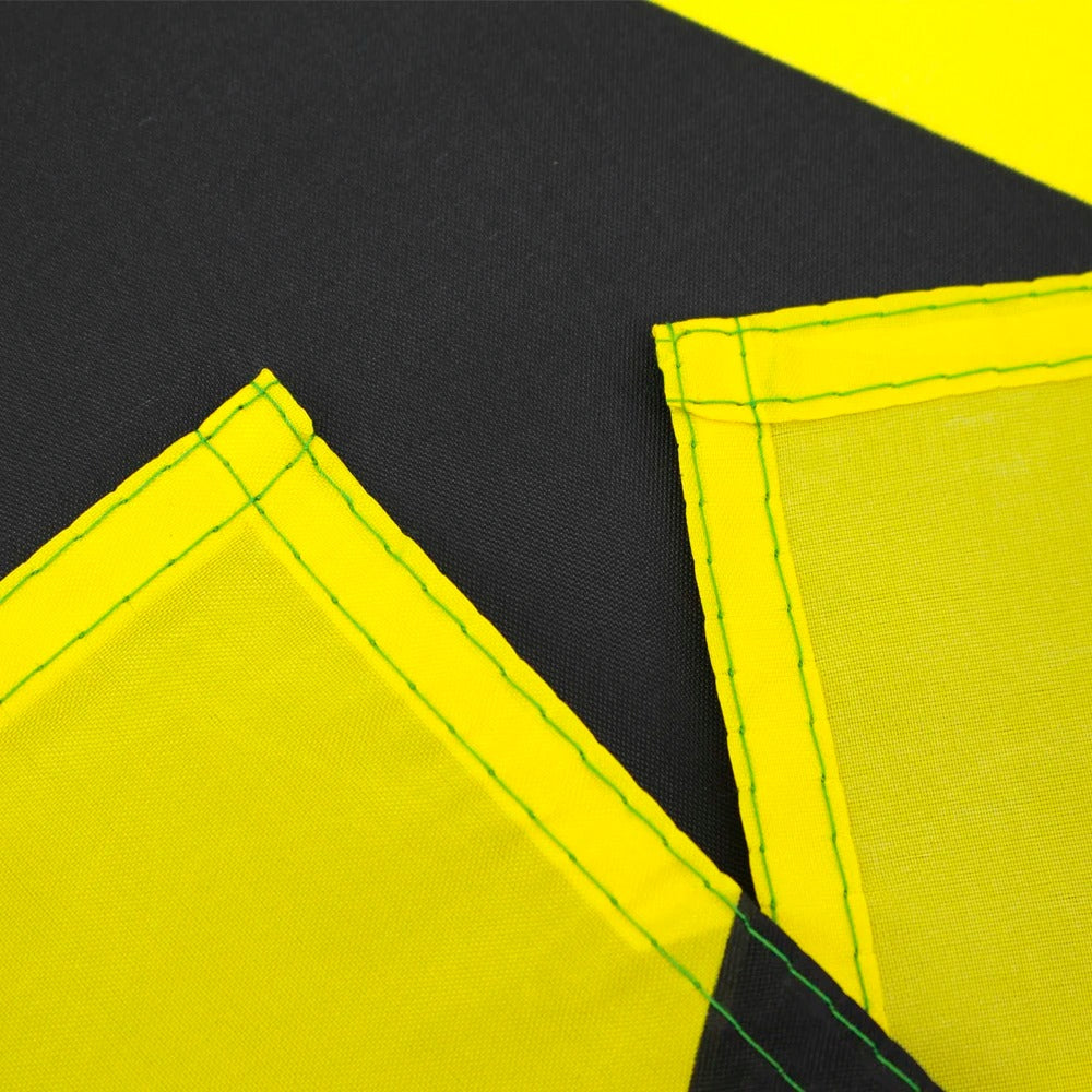 Jamaika Flagge 90x150 cm – Wetterfeste Polyesterfahne mit Ösen