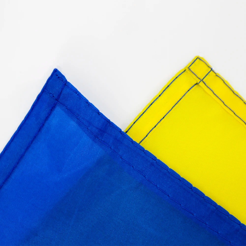 Ukraine Flagge 90 x 150 cm - Fahne aus Polyester für den Innen- und Aussenbereich