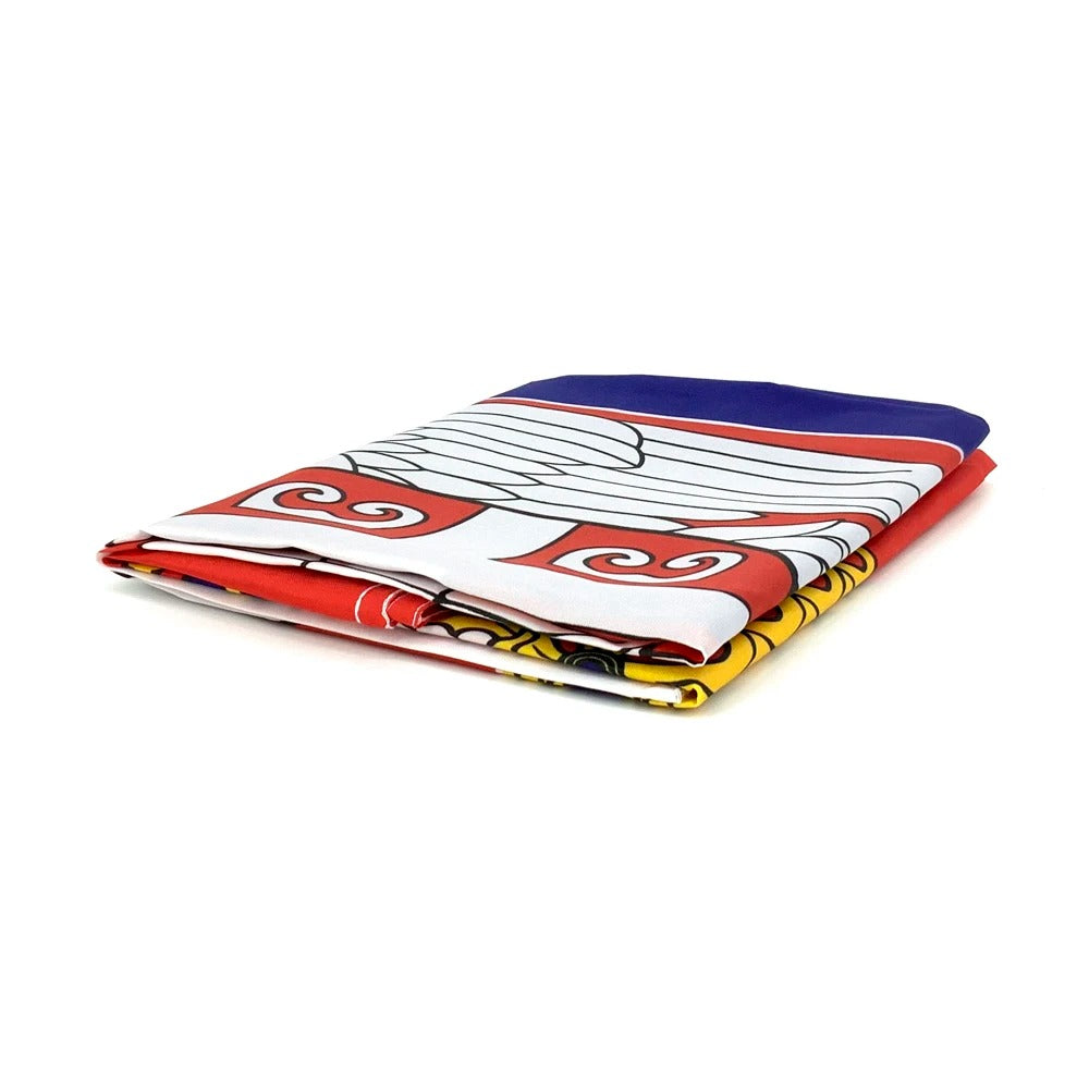 Serbien Flagge 90x150 cm – Wetterfeste Hissfahne mit 2 Ösen zur Befestigung