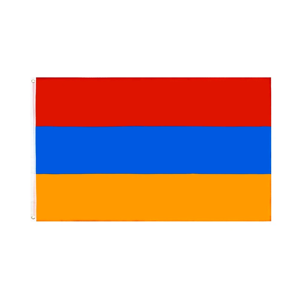Armenien Flagge 90x150 cm – Robuste Polyesterfahne mit Aufhängung